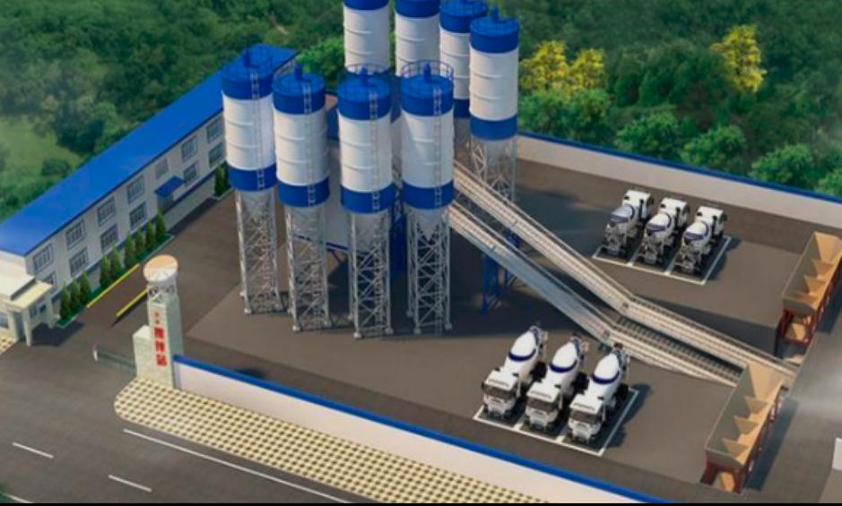 中國年產(chǎn)50萬(wàn)噸商混攪拌站