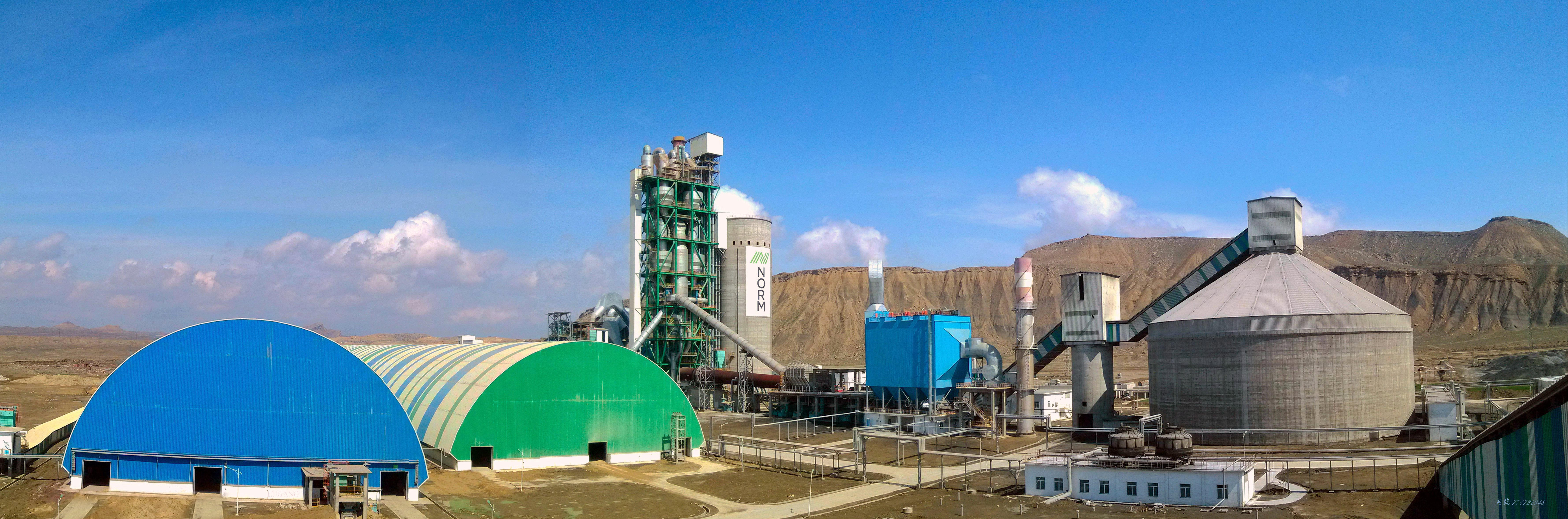 阿塞拜疆NORM日產(chǎn)5000噸熟料水泥生產(chǎn)線(xiàn)